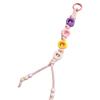 Colorful Alphabet Bead Bag Charm Personalized Design Bag Hanging Pendant for Trendy Fashion Statement and Unique Style