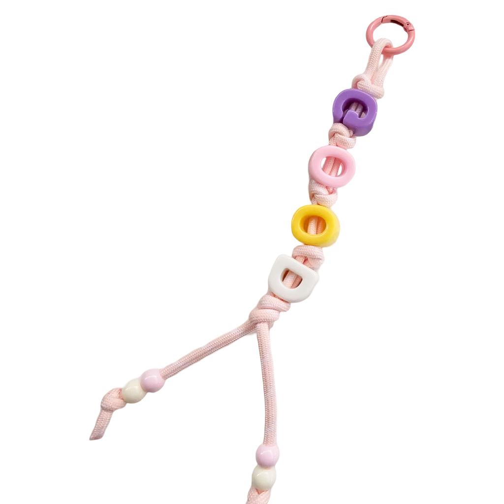 Colorful Alphabet Bead Bag Charm Personalized Design Bag Hanging Pendant for Trendy Fashion Statement and Unique Style
