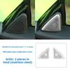Car Door Speaker Mesh Cover For Mercedes-Benz 2011-2012 R172 SLK 200 2016- W197 SLC 300 260 Interior Modified