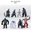 New 2nd Generation 12 Styles Godzilla Vs. King Kong Colorful Star Evolution Version King Kong Scar King Hand Office Toy Model Decoration