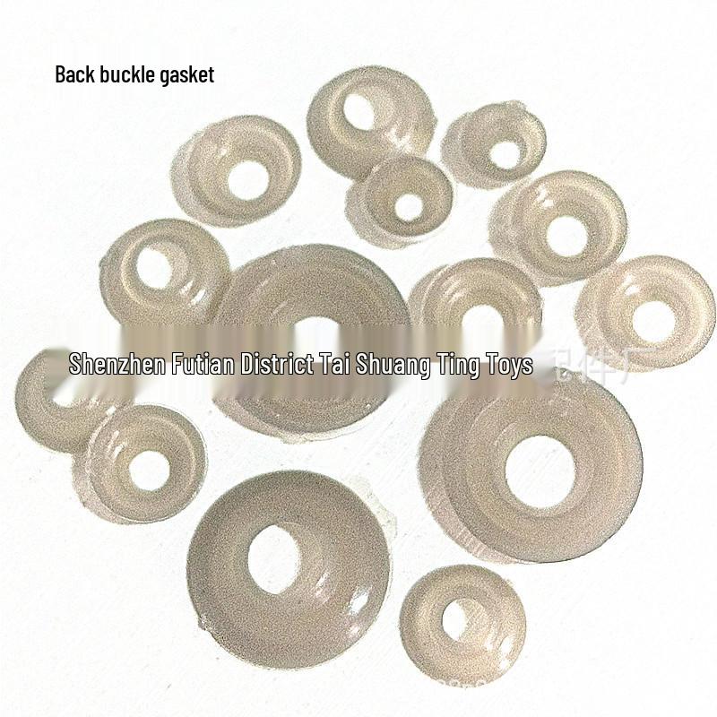 

Handmade Dual-Color Cartoon Doll Eyes – Red Crystal Pupils Accessory 14 mm