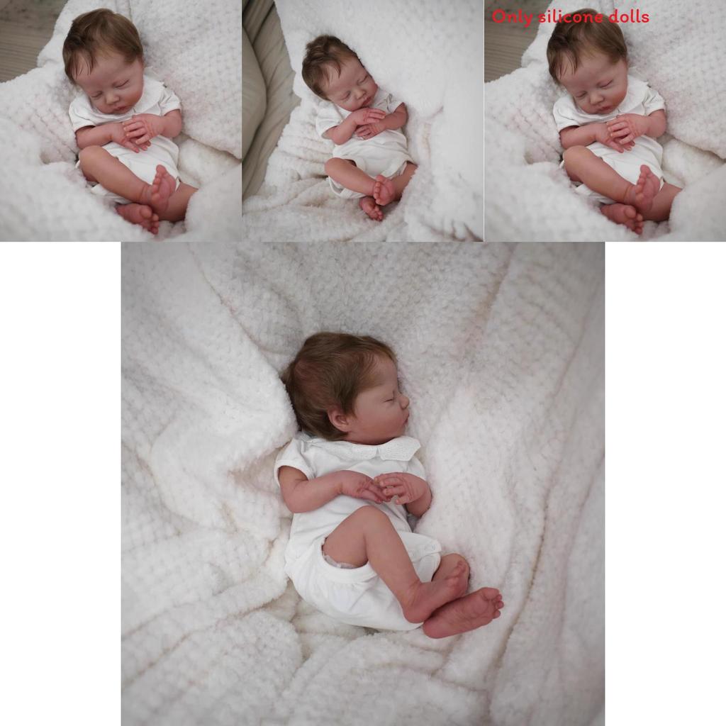 Silicone Reborn Doll 45cm Handmade 3d Skin For Collectors And Gift Enthusiasts