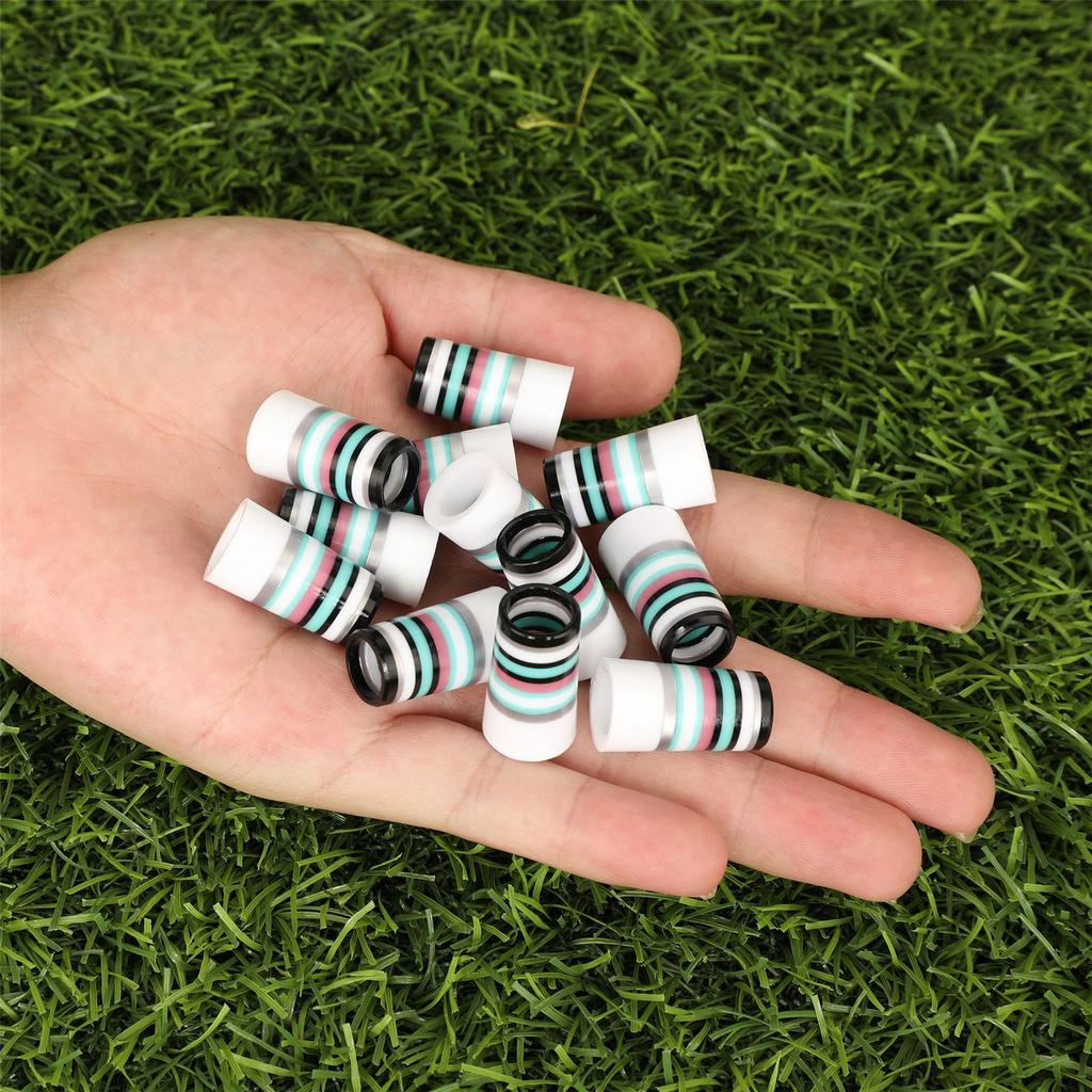 10Pcs Golfing Iron Ferrules Fit 0.35Inch 0.37Inch Iron Shafts Golfing Tapered Ferrules Golfing Equipment Accessories