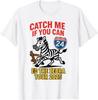 Funny Ed the Zebra Running Animal Escape Meme Tee Gift Unisex T-Shirt