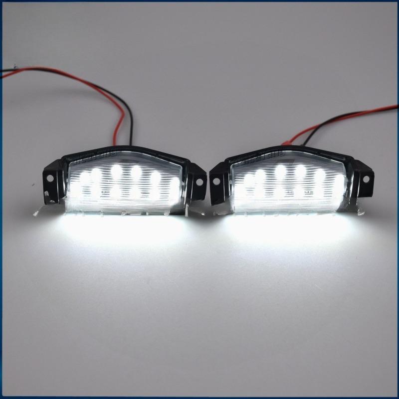 

License Plate Light LED Compatible with Demio 2011 2012 2013 Axela 2009 2010 2011 2012 2013 Car Accessories Auto Parts