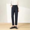 Black Nine-point Suit Pants Women's Professional Dress Autumn New High-waisted Straight Work Commuter Pipe Pants