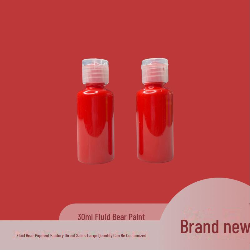 Fluid Bear Acrylic Paint DIY Kit: Handmade Graffiti Doll Drawing Supplies for Hot Sale