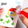Puffy Texture Art Craft Materials Pens 3D Colors Popcorn Pens 6 Relief Pen for School