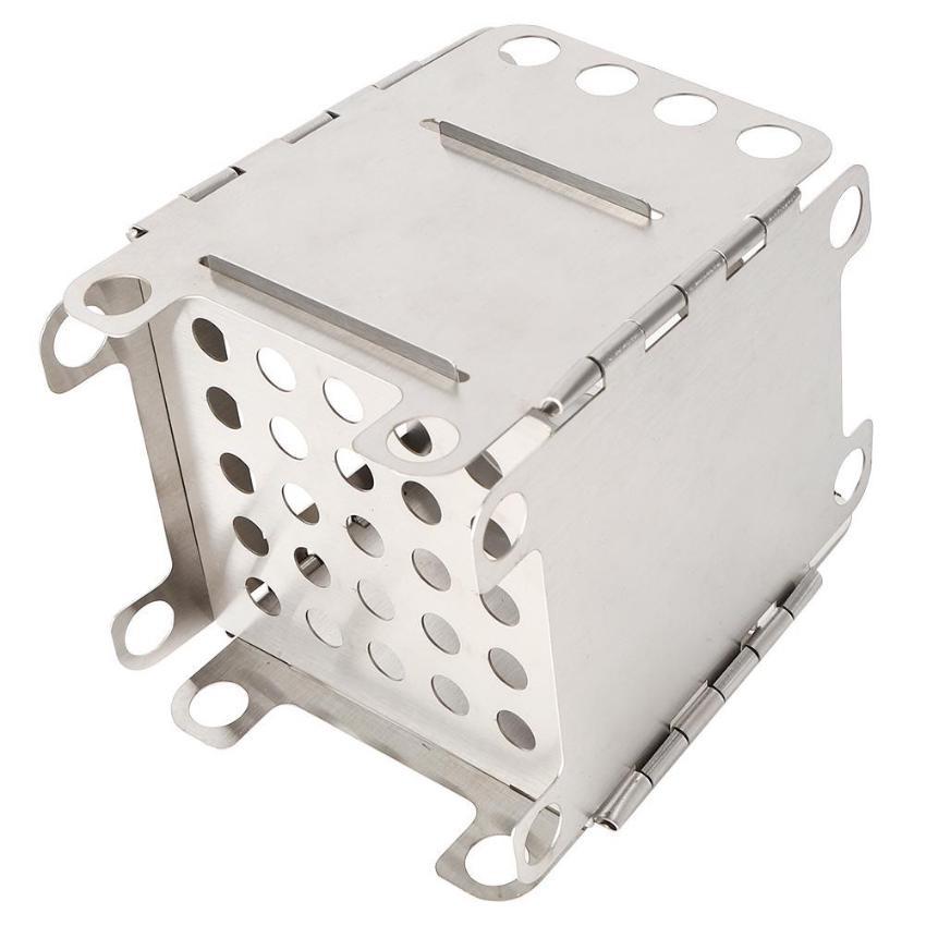 Camping Holzofen Tragbare Falten Leichte Holzofen Tragbare Rucksack Herd Outdoor Camping Kochen Reise Picknick