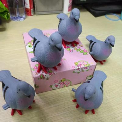Jouet Pigeon Sauteur à Remonter - Petit Bijou Animal Mécanique pour Enfants
