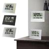 Large Display Digital Wall Clock Date Display TEMP Display LCD Alarm Clock Week Display 2 Alarms Table Clock