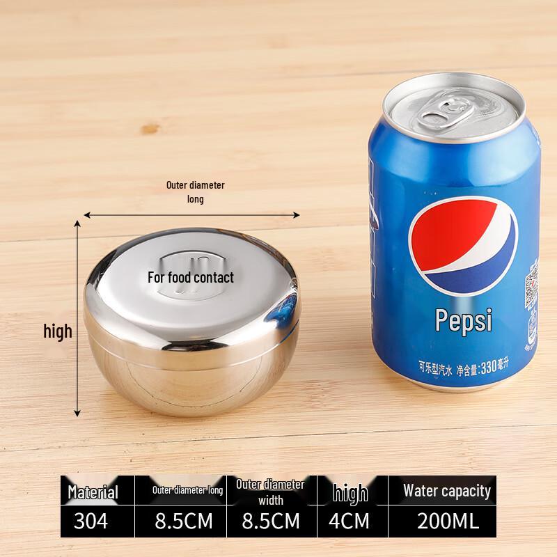 304 Stainless Steel Food Sample Containers