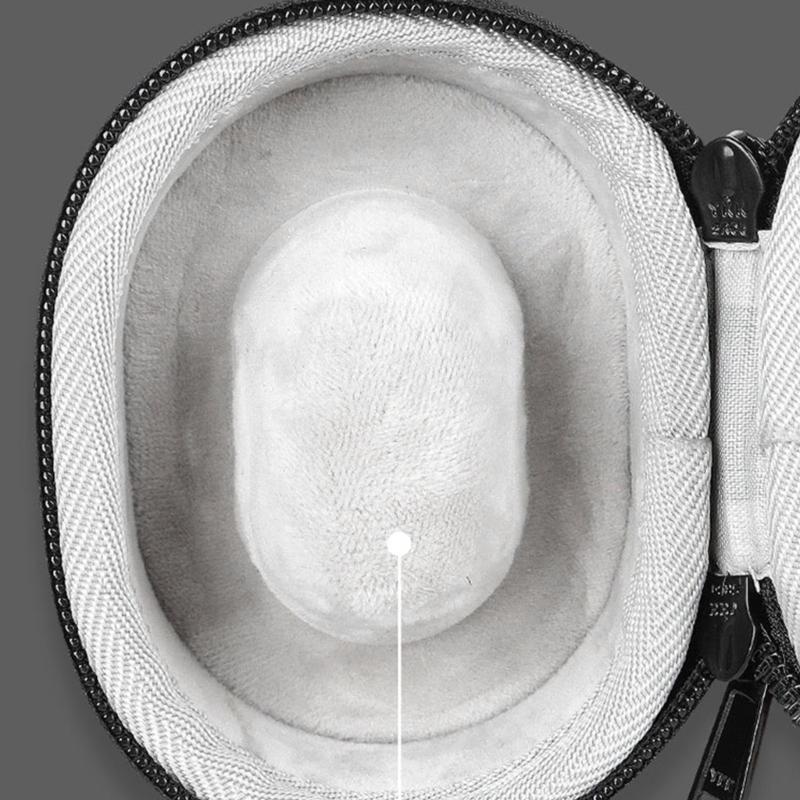 Wasserdichtes Einzeluhrenetui Tragbare Aufbewahrungsbox Organizer Stoßfestes Reißverschlussbehältnis für Smartwatch Armbanduhr