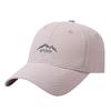 Casual Summer Baseball Cap Letter Adjustable Sun Hat Outdoor Breathable Visor For Men Women