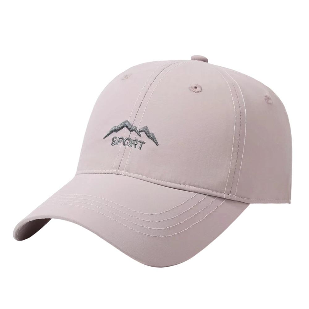 Casual Summer Baseball Cap Letter Adjustable Sun Hat Outdoor Breathable Visor For Men Women