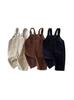 Korean Style Autumn Corduroy Overalls for Infants and Toddlers - Unisex, Multi-color Casual Outfit