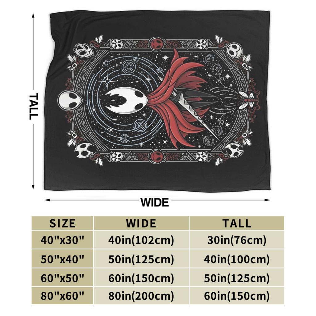 Hollow Knight Silksong The Huntress Blankets Autumn/Winter Breathable Super Soft Throw Blanket for Bedding Car Bedspread