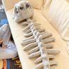 Lustiges Dino-Plüschtier-Skelett, Dinosaurierskelett-Kostüm 3D Gemütliches Dinosaurier-Plüschtier, Umarmbare Weichheit Skelett-Kostüm zum Verkleiden, Partys Fotos