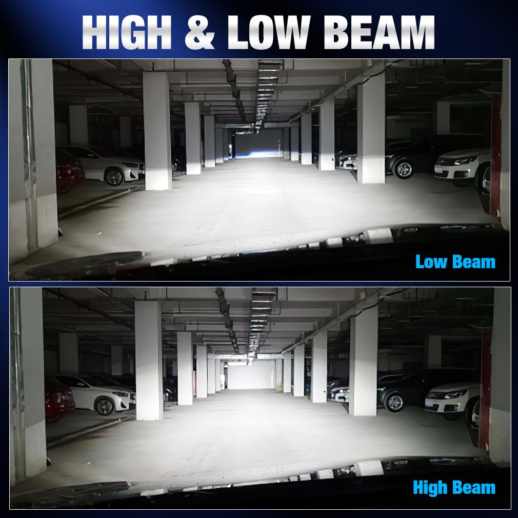 2Pcs H7 LED 80000LM 120W H1 H3 H4 H11 H8 9005 HB3 9006 HB4 9012 HIR2 Led Headlights H27 880 881 9004 9007 H13 3570 CSP Hi/Lo Beam Bulbs Auto Headlamp