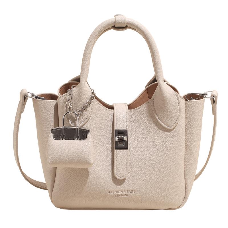 2025 Frühling/Sommer Damen Stilvolle Koreanische Bucket Bag – Vielseitige Lässige Schulter- & Umhängetasche