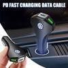 PD 35W Car Charger Fast Charging Type C QC Charge 4.0 QC PD 3.0 SCP USB Car Charger For Xiaomi Samsung Iphone For VW Rline MK6