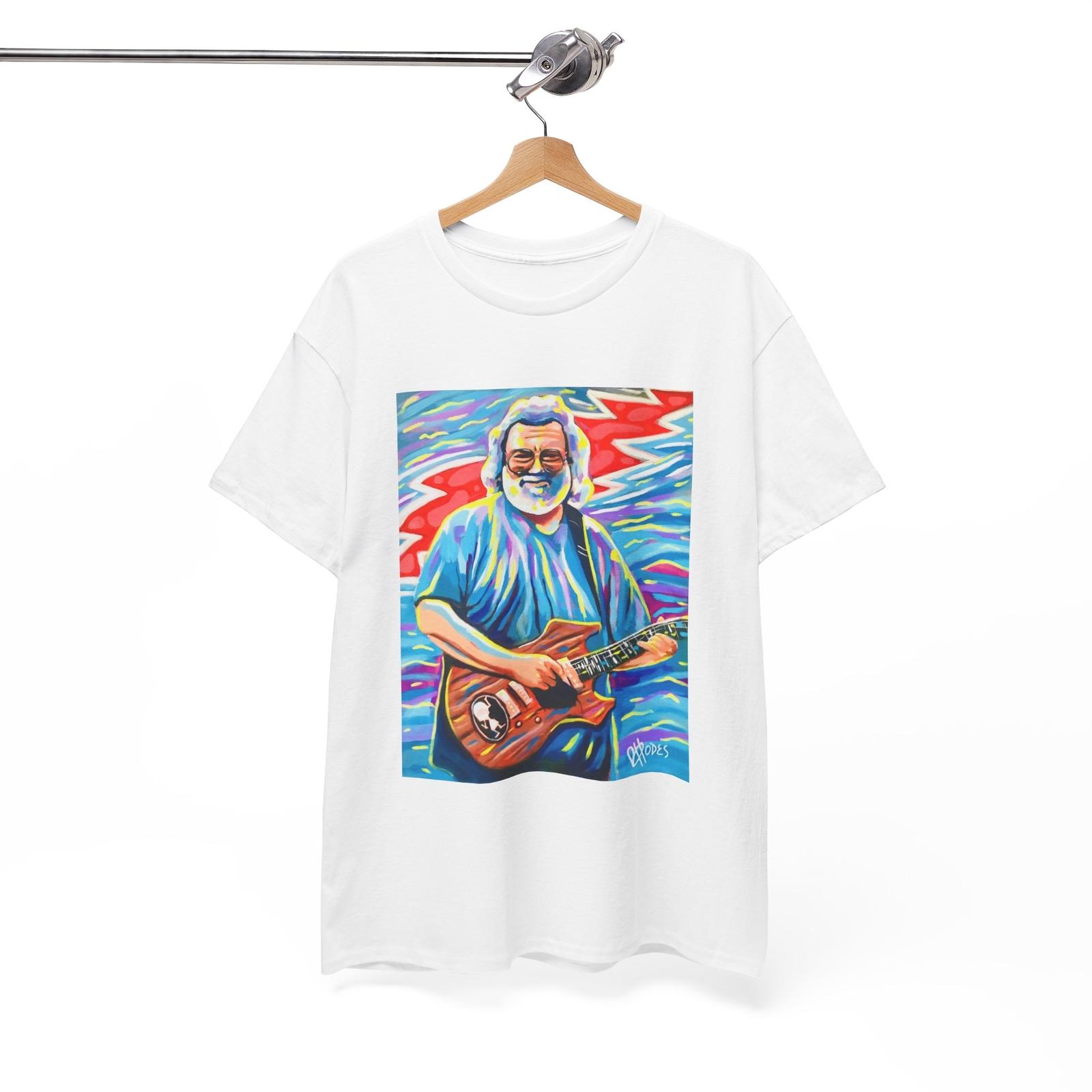Grateful Dead Tshirt Vintage Poster Jerry Garcia The Dead Unisex Heavy Cotton 1 M