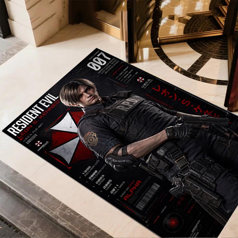 Umbrella Corporation Logo Area Rug Design for Foyer Decorate room Balcony Playrooms Antislip Carpet Decorate Offices