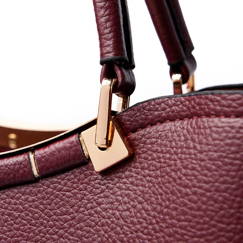 Large Capacity Women's Handbag with Soft PU Leather Material Fashionable Shoulder Bag, Solid Color Crossbody Bag Suitable for Travel and Shopping