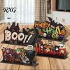 Spooky Theme Table Ornaments Halloween Wooden for Tabletop Decorations, Stable Base Three Dimensional Centerpiece Home Party And Haunted House