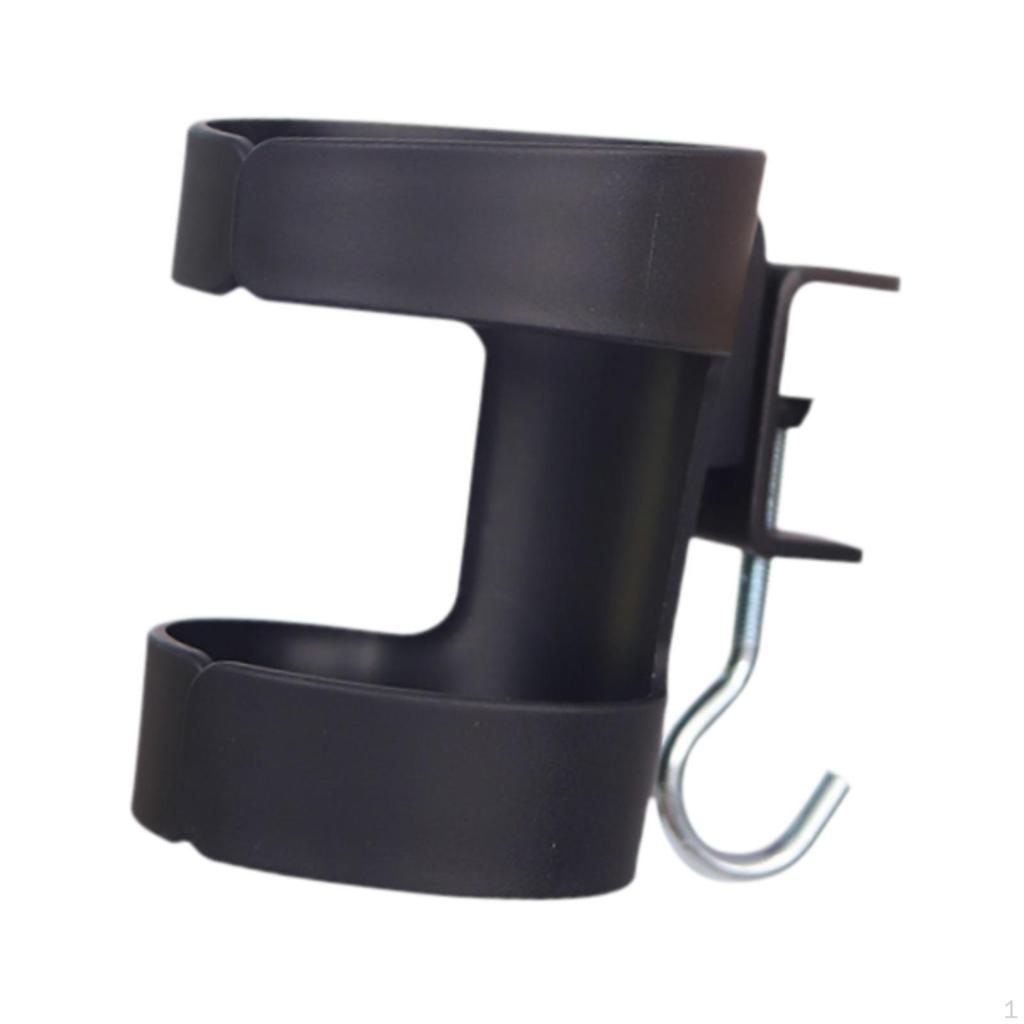 Clamp on Desk and Bed Cup Holder Anti Spill under Table Headset Hanger