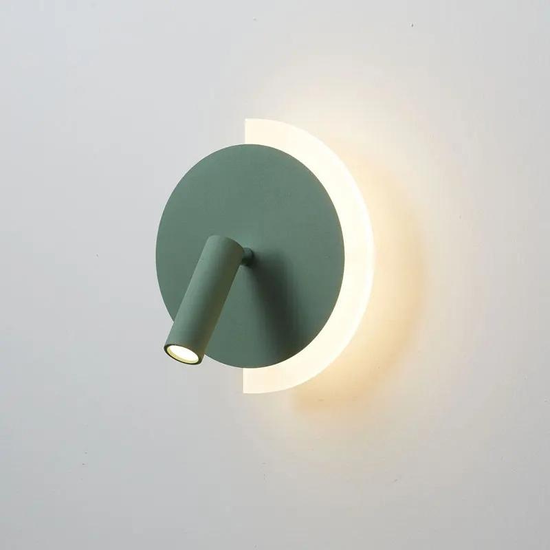 Modern Simple LED Wall Lamp Spotlights Living Room Dining Room Corridor Crossing Lamp Bedroom Bedside Reading Lighting
