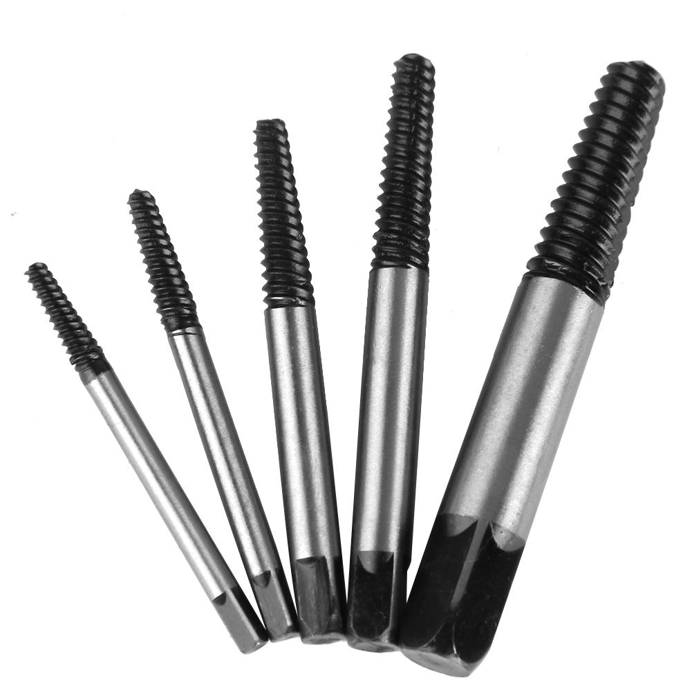 Water Pipe Broken Wire Screw Extractor Damaged Bolt Remover Picker Tool 5pcs