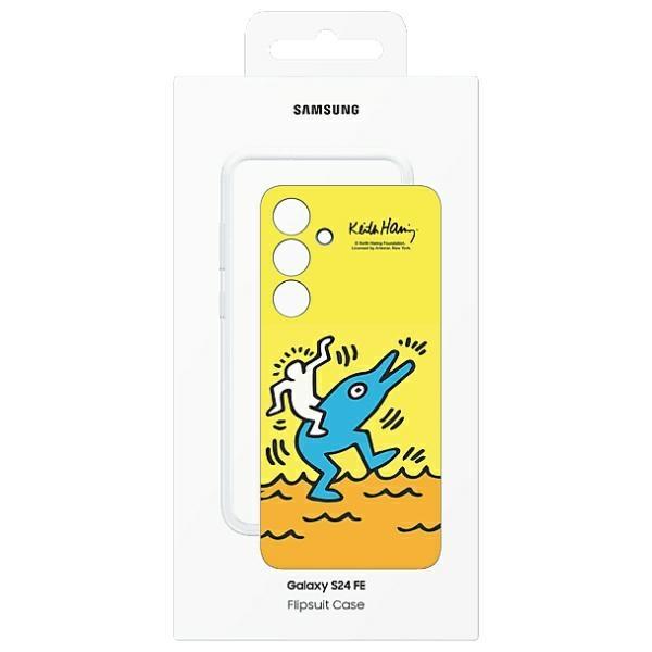 Samsung Case Ef-Ms721Cyegww S24 Fes721 Yellow/Yellow Flipsuit Case