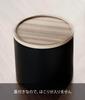 Yamazaki Jitsugyo Basket Type Coffee Paper Filter Case S Brown x x H11cm RIN Wave Filter Case Coffee Filter Case 4566 Approx. W12.5 D12.5