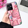 Pour Vivo Y22 4G Coque V2207 V2206 Y22s Impression Couleur Mat TPU Silicone Souple Housse de Téléphone Pour Vivo Y35 4G Pare-chocs Anti-choc Fundas