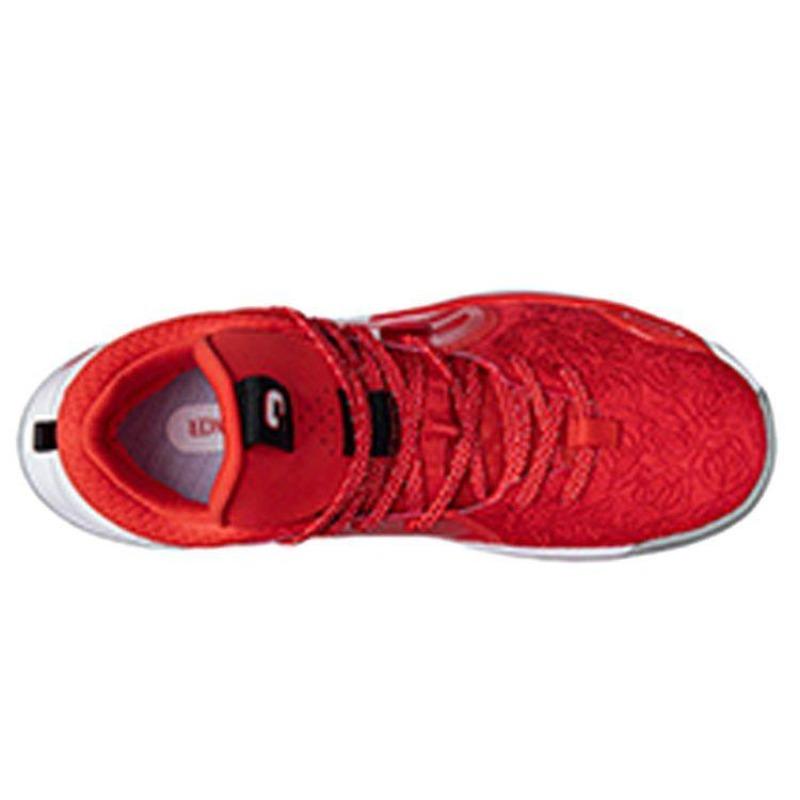 Li-Ning Silencer CJ Men's Low Top Basketball Shoes Flame Red ABPQ049-5