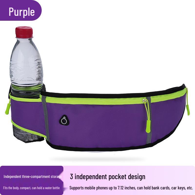 Unisex Su Geçirmez Koşu ve Bisiklet Bel Çantası: Çok Fonksiyonlu Spor Cep Telefonu Tutucu