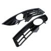 A51K-Car 1 Pair Front Bumper Side Lower Fog Light Cover Grilles For Passat B6 2006-2009
