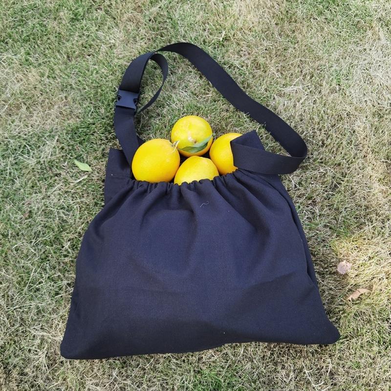 Large Capacity Fruit Picking Bag Folded Mushroom Hunting Net Bag Durability Bag Camping Tool Bag