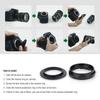 Reverse Macro Adapter Rear Lens Filter Ring for Nikon F AI Mounts (AI 52mm)