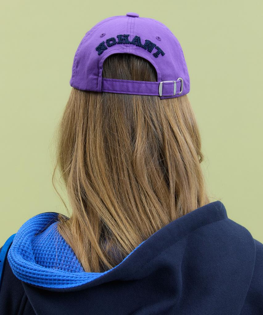 NOHANT Back Pixel Logo Ball Cap Purple