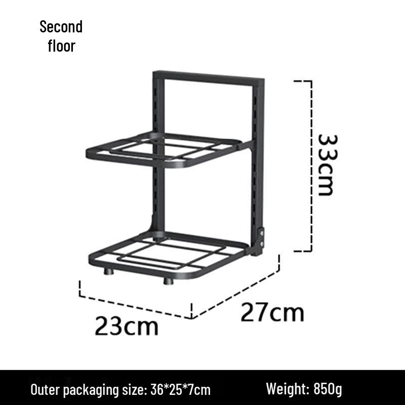 

«Подставка для кастрюль из нержавеющей стали под мойкой с многоуровневым хранением»