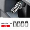 Metallic New 4Pc Car Wheel Tire Valve Caps Air Stem Covers Accessorie For Honda Accord Odyssey CRV Jazz Pilot Civic City HRV CRX GI1
