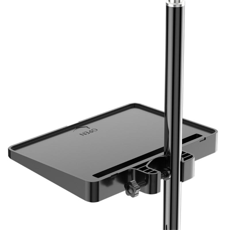 Microphone Stand Sound Card Tray Live Broadcast Part Portable Easy Installation Clip Holder Lectures Broadcast