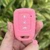 3button Silicone Car Key Fob Cap Cover Protect Skin Case Rubber Shell Hood Set for HONDA Jazz Civic Jade Vezel City Fit HR-V HRV