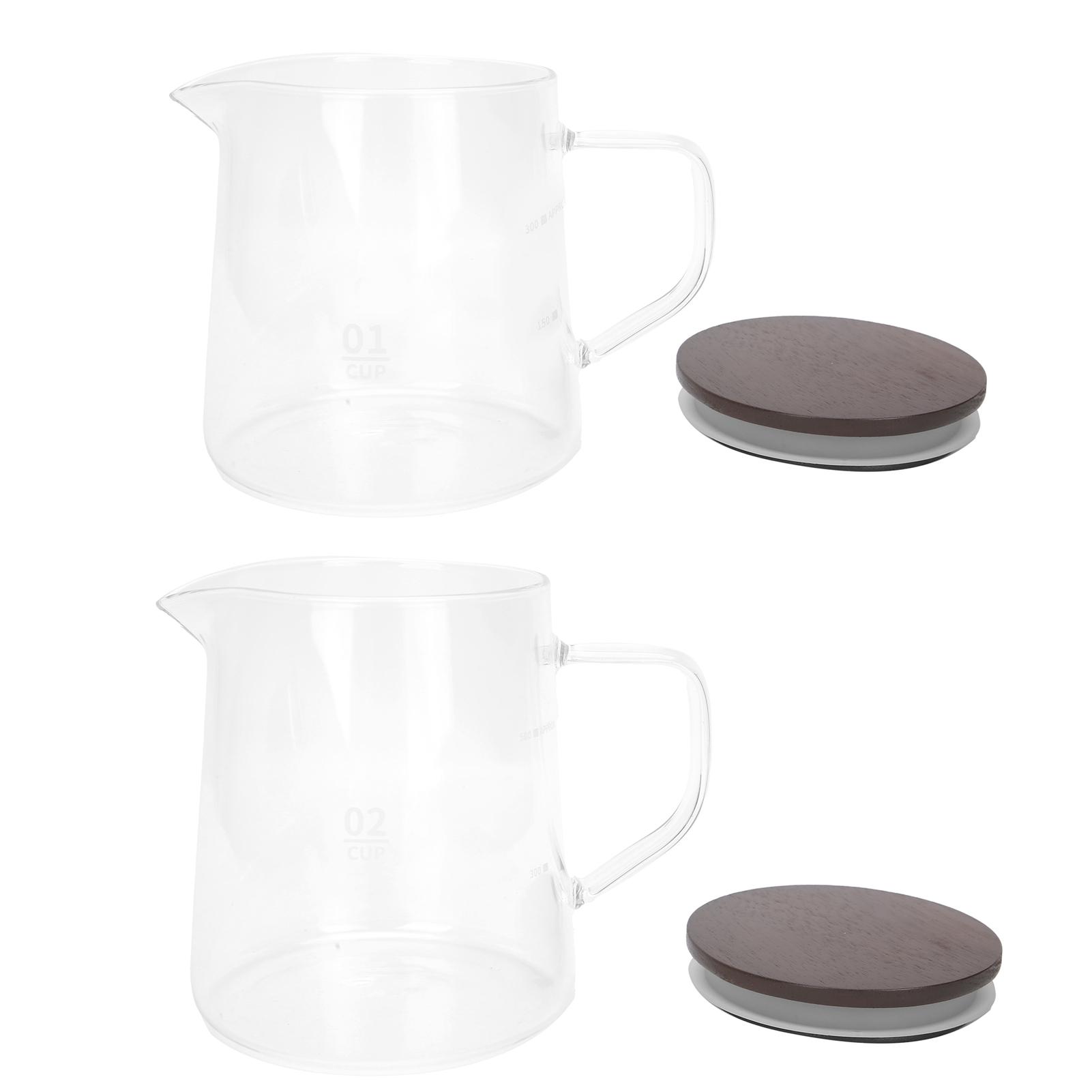 Coffee Mugs High Borosilicate Glass Multi-Purpose with Heat Insulation Handle Water Pot Double-Layer Juice for Coffee Tea Milk 300ml