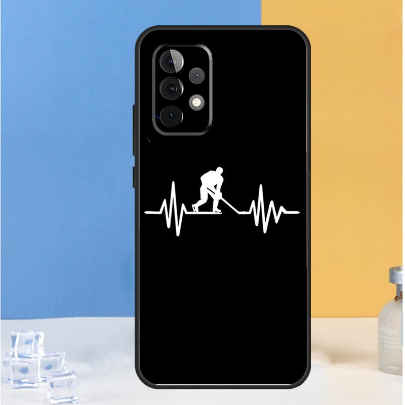 Ice Hockey Puck For Samsung Galaxy A54 A34 A14 A13 A33 A53 A36 A05 A06 A16 A32 A52 A55 A35 A15 A56 A26 Case
