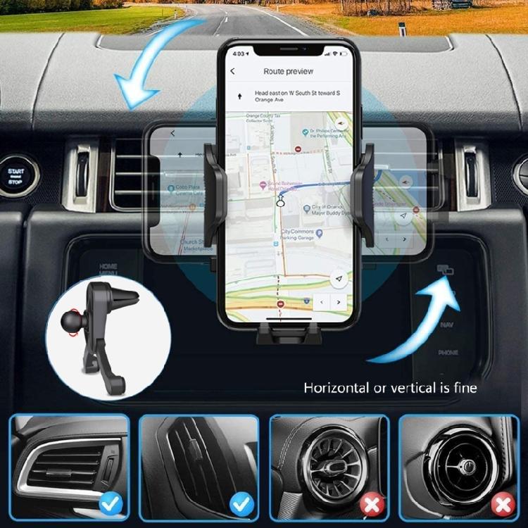 360 Rotating Car Phone Holder Universal Dashboard Mount Car Holder Phone Stand