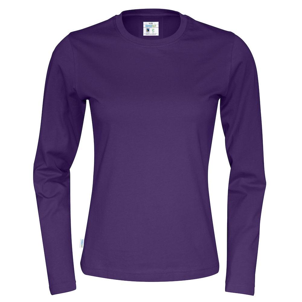 Cotover Womens/Ladies Long-Sleeved T-Shirt