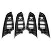 LHD RHD Car Interior Front Rear Door Window Lifting Switch Cover Trim Decoration Outer Frame Replace For BMW X3 F25 2011-2017